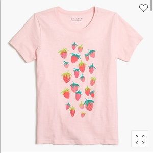 J free strawberry tee